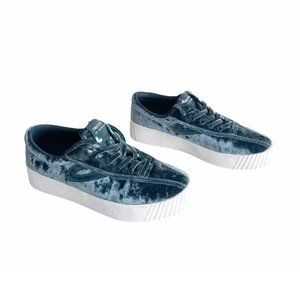 Tretorn Nylite 4 Bold Blue Velvet Sneaker NWOB 7